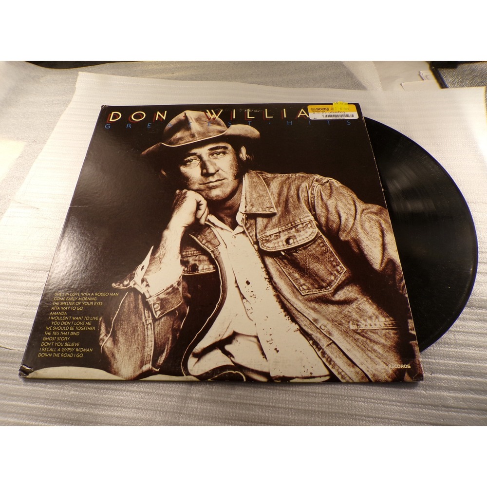 Don Williams Greatest Hits Vinyl LP MCA Records 1975 Classic Country Music Album